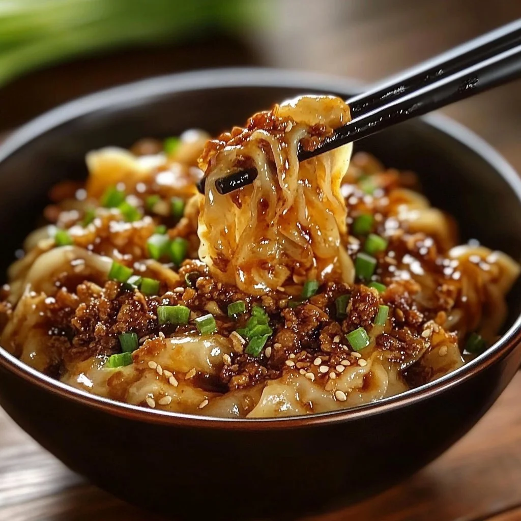 Potsticker Noodle Bowl