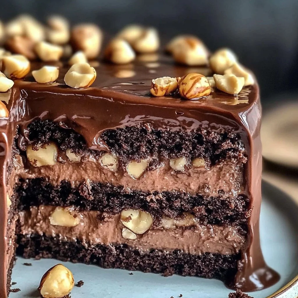 Chocolate Hazelnut Cake Filling
