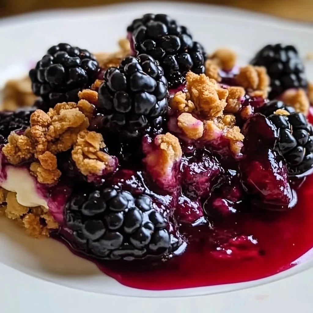 Irresistible Blackberry Crisp