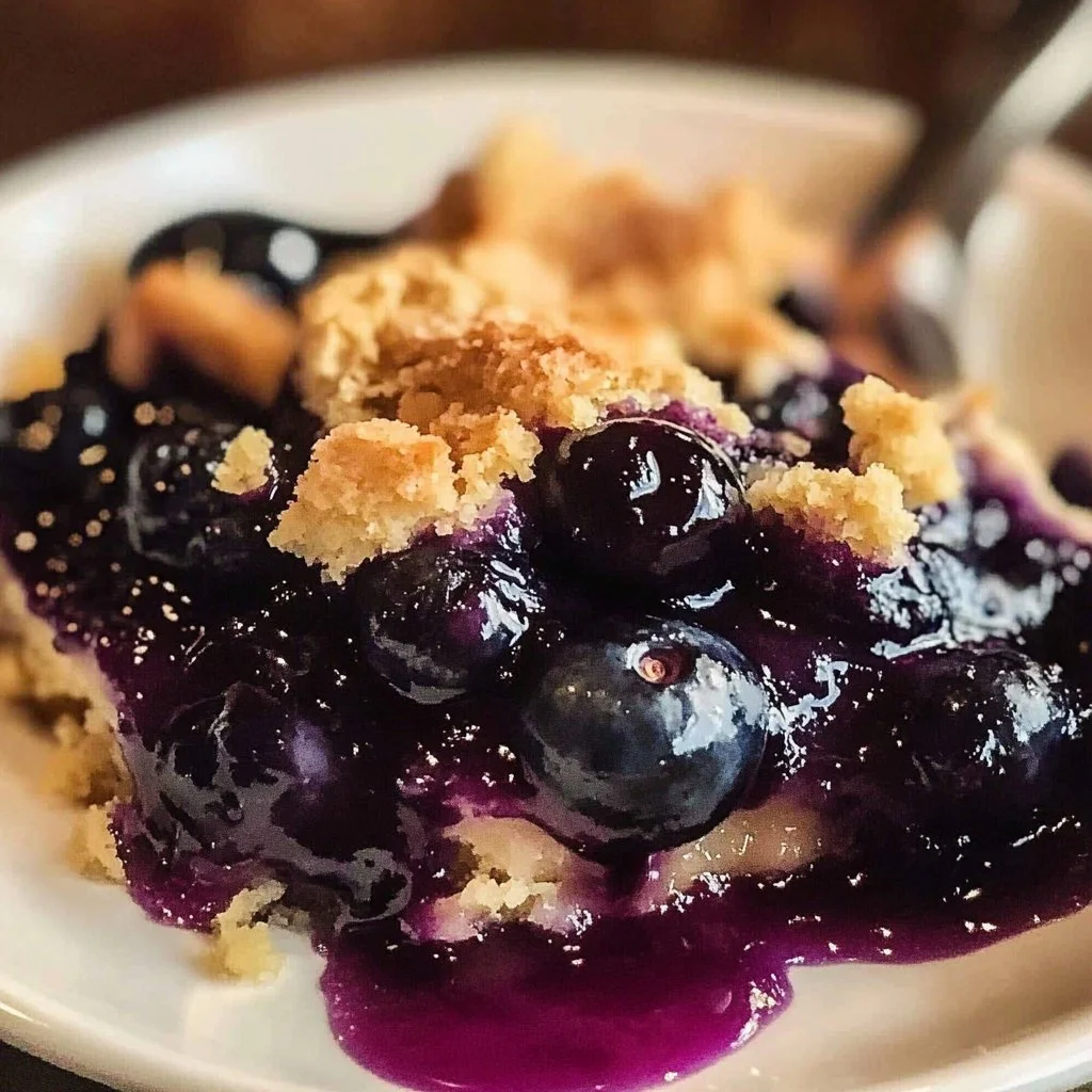 Irresistible Blueberry Cobbler