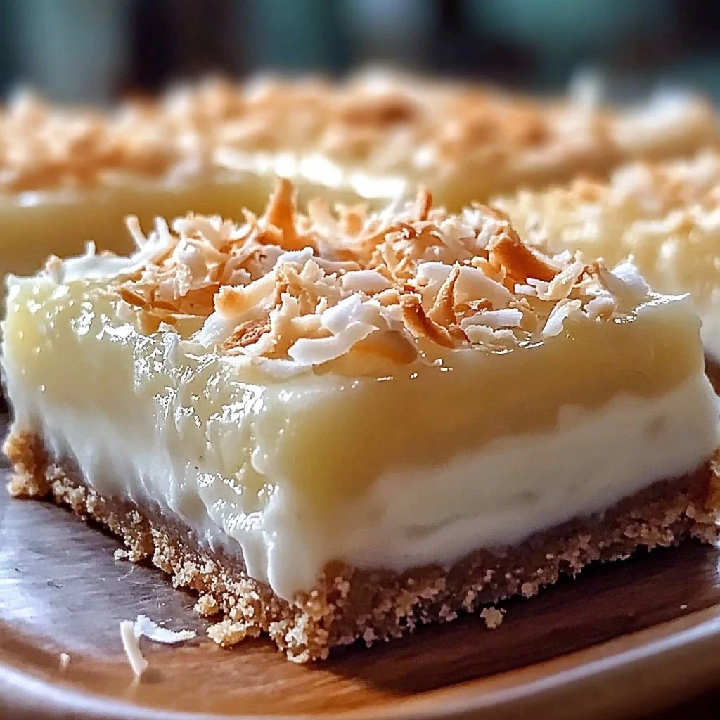 Irresistible Coconut Cream Pie Bars