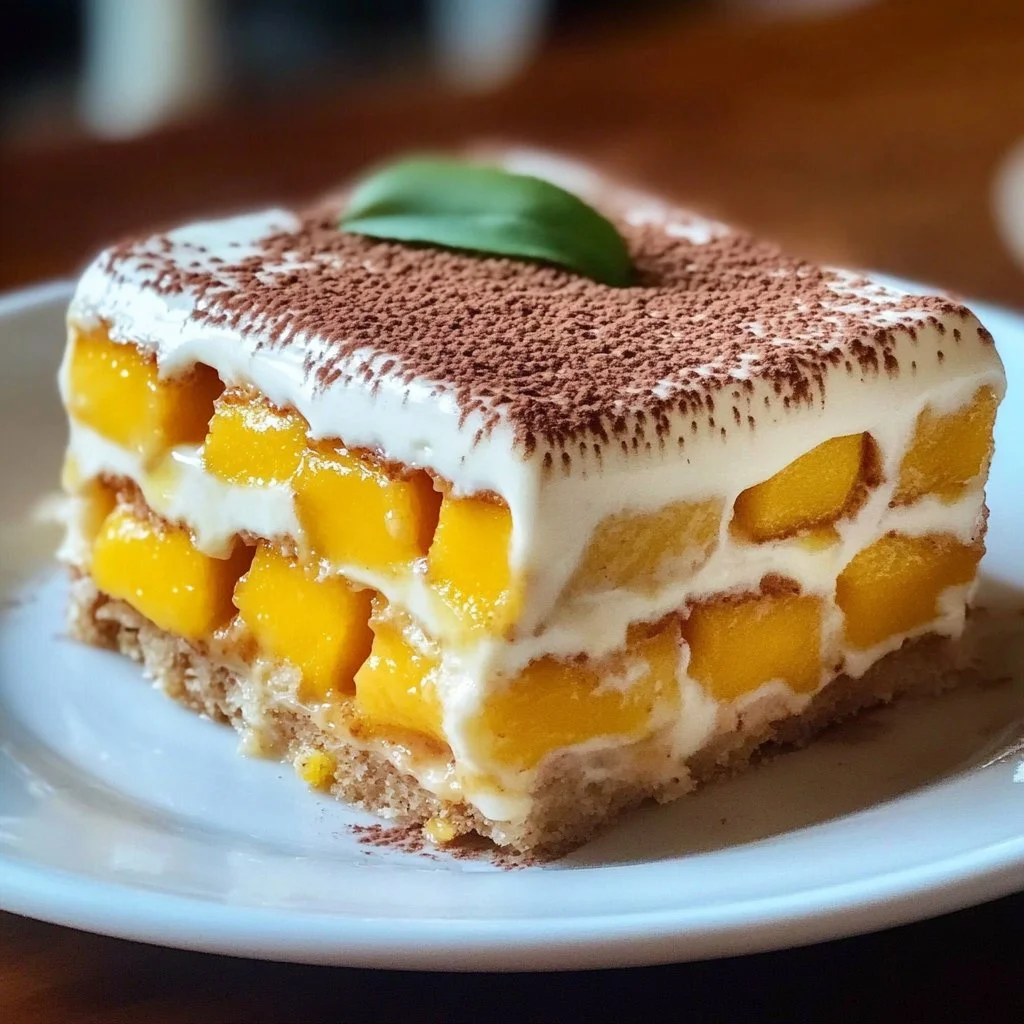 Irresistible Mango Tiramisu Recipe