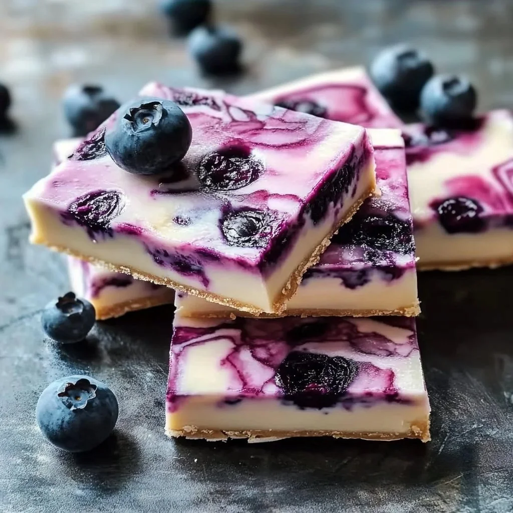 Blueberry Cheesecake Yogurt Bark