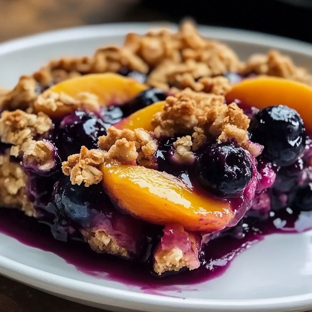 Blueberry Peach Crisp